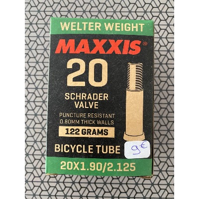 MAXXIS-Chambre à Air Welter weight 20 x 1.9/2.125 Valve Schrader