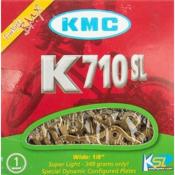 KMC-Chaîne K710SL-Gold-100m-1/2"x1/8"