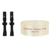 Kit Tubeless pour jante 35-40mm ext - 26/27.5” (2 valves incluses)
