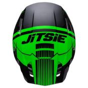 Jitsie - Casque Trial HT1 Struktur noir/vert XL